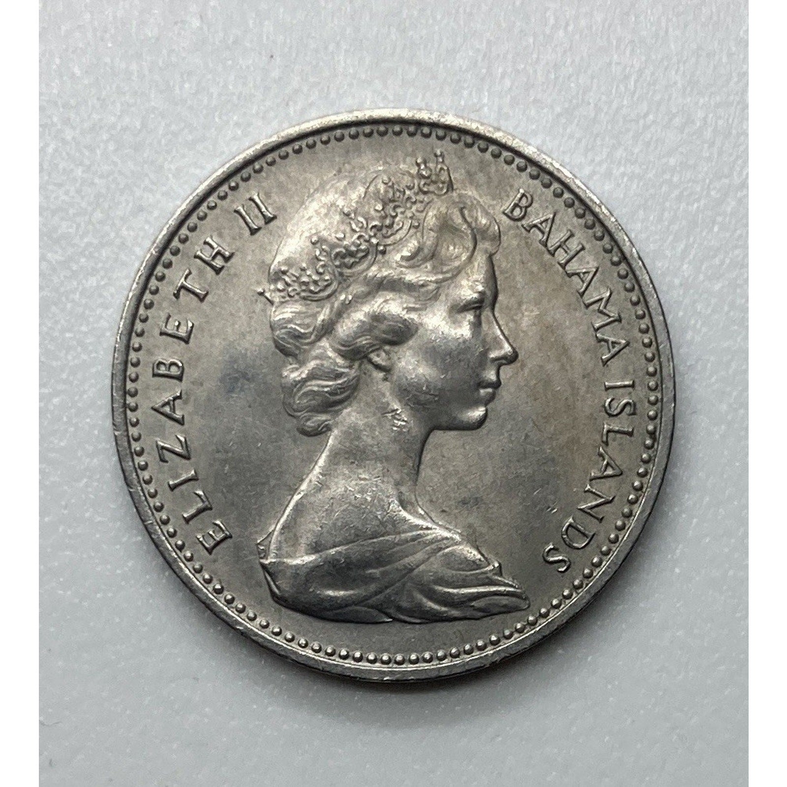 1966 Bahamas 5 Cents Coin - KM# 3