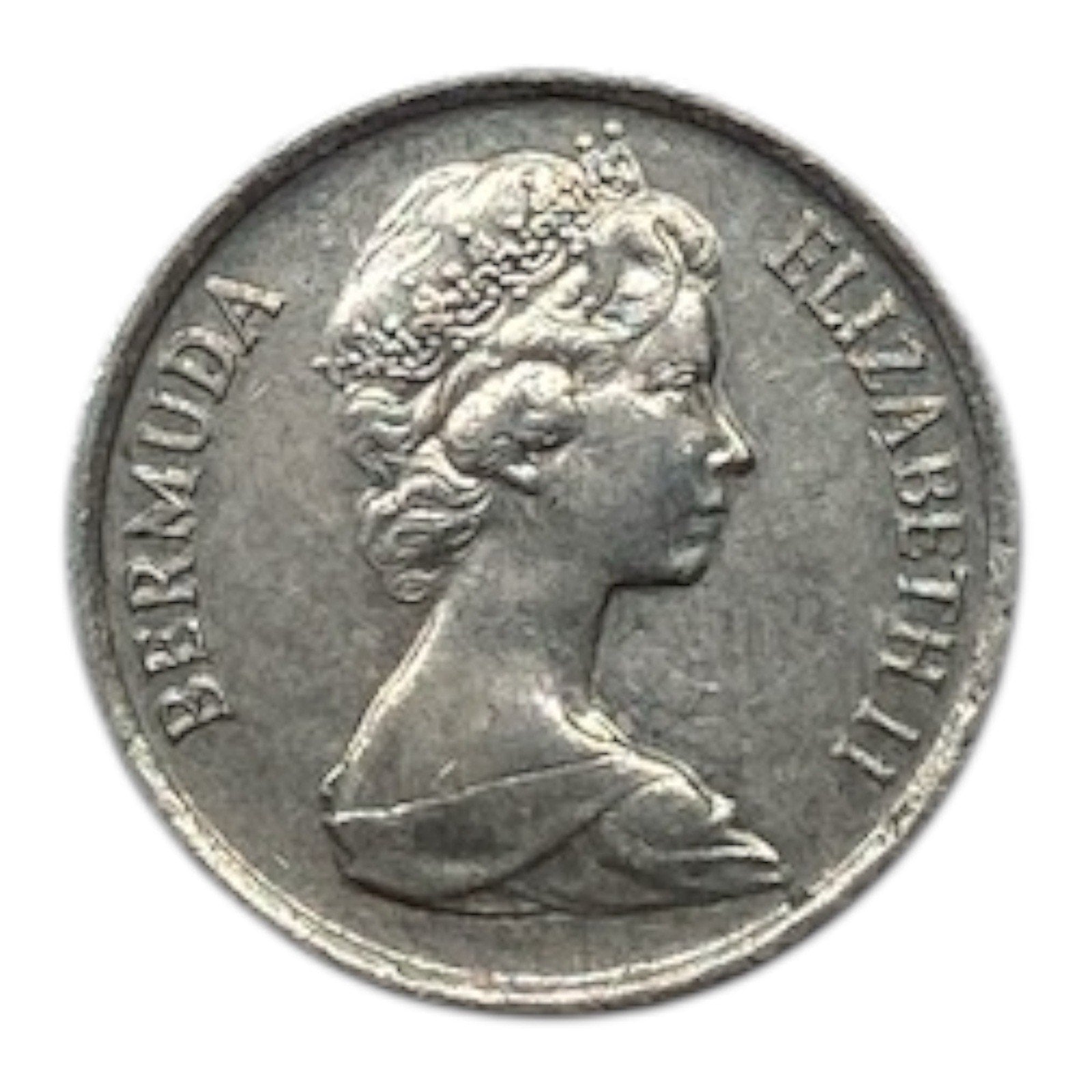 1985 Bermuda 10 Cents Coin - KM# 17