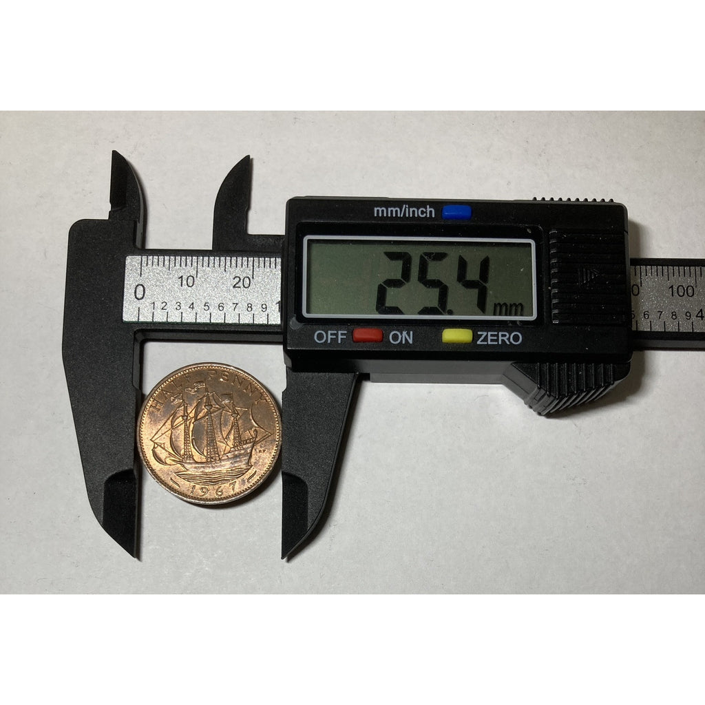 1967 United Kingdom Half Penny Coin - KM# 896