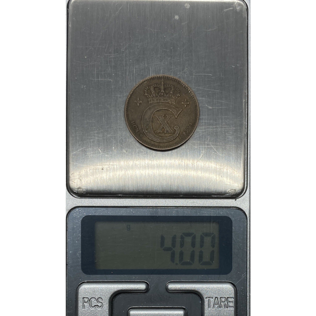1923 Denmark 2 Øre Coin - KM# 813.2