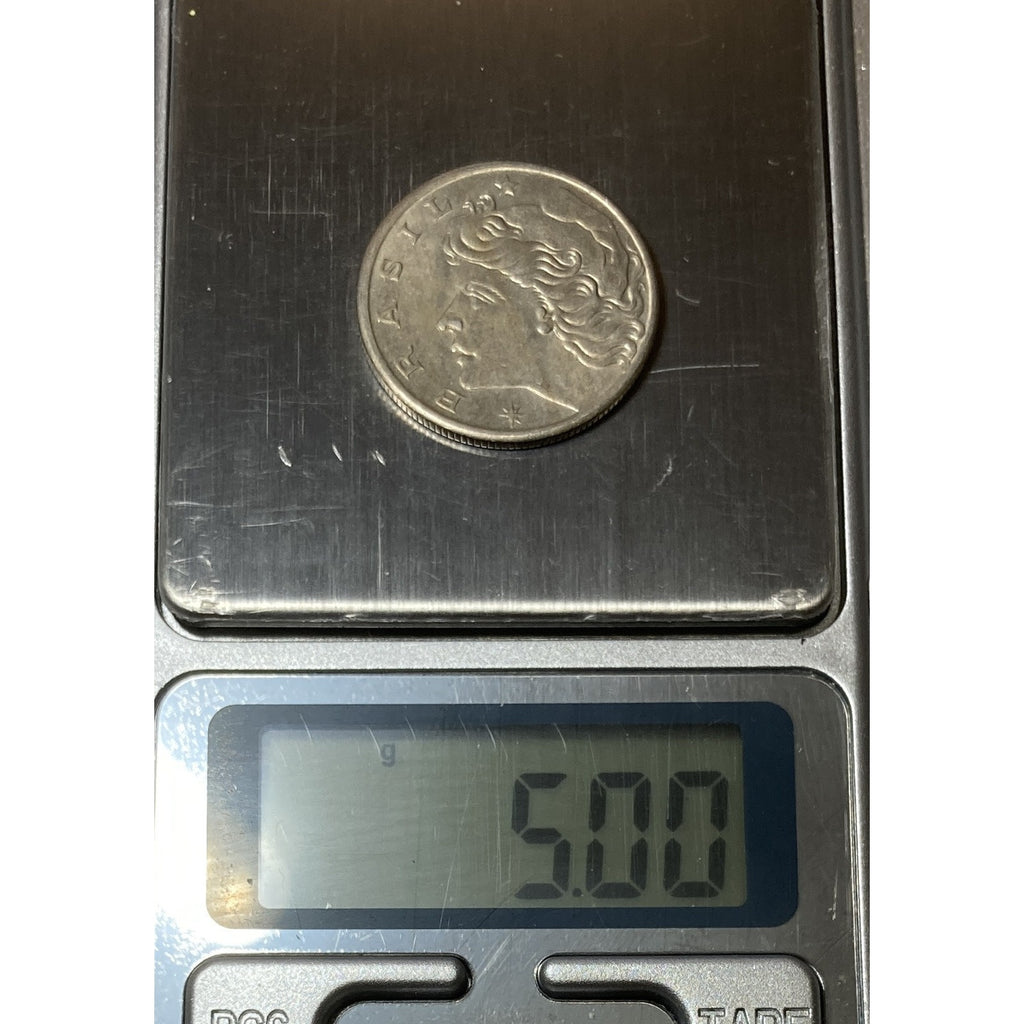 1970 Brazil 10 Centavos Coin - KM# 578