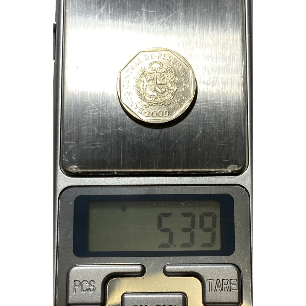 2009 Peru 50 Centimos Coin - KM# 307.4