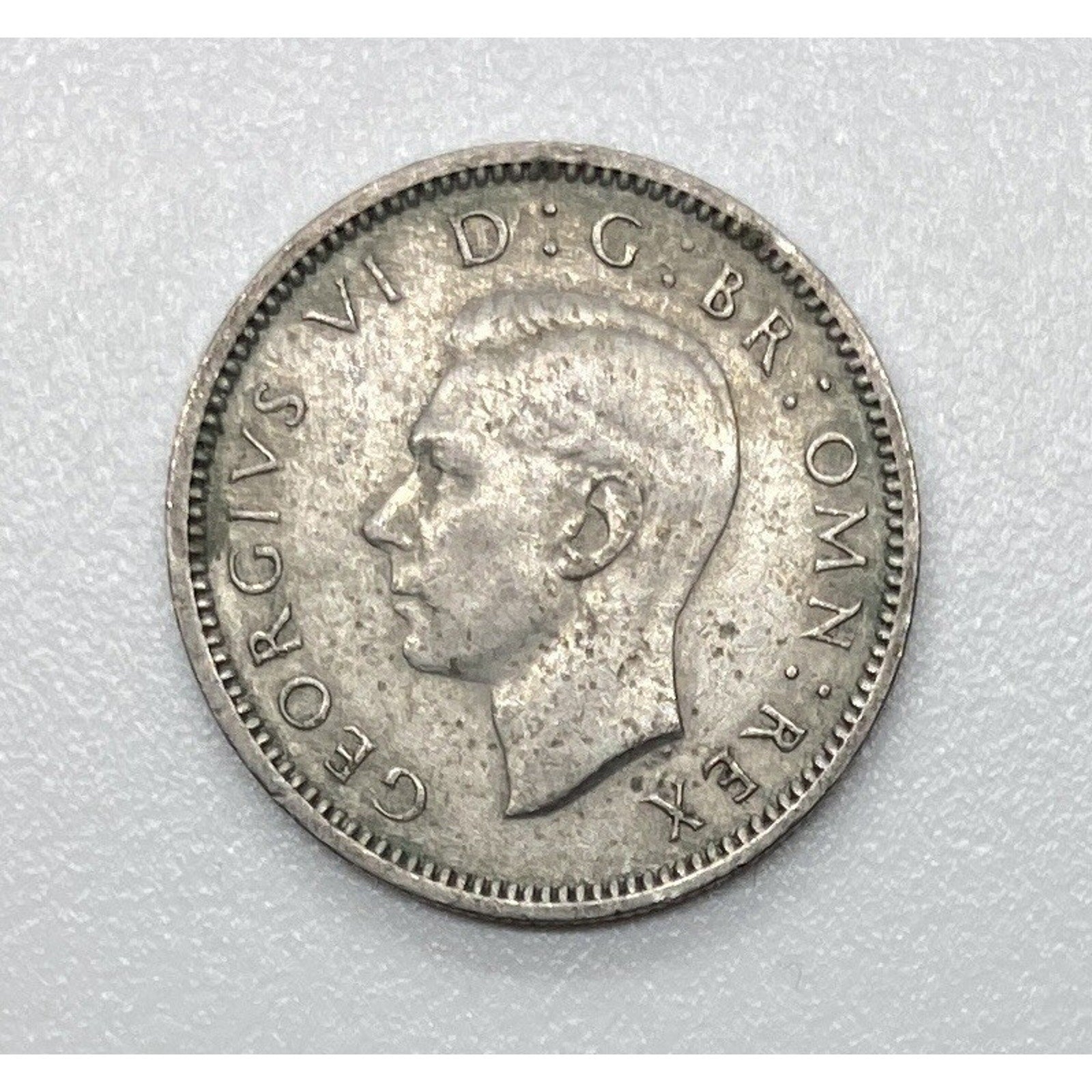 1948 Great Britain 6 Pence Coin - KM# 862