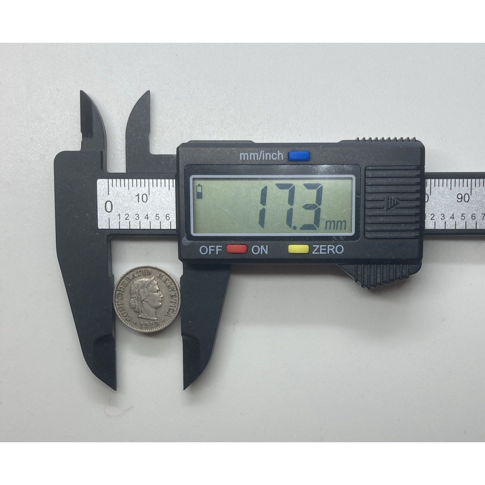 1919 Switzerland 5 Rappen Coin - KM# 26