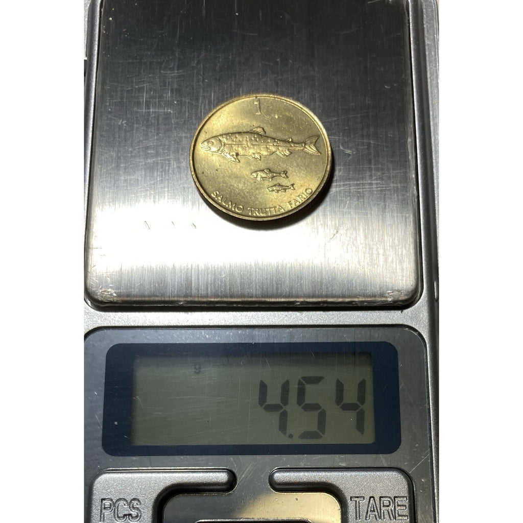 2001 Slovenia 1 Tolar Coin - KM# 4