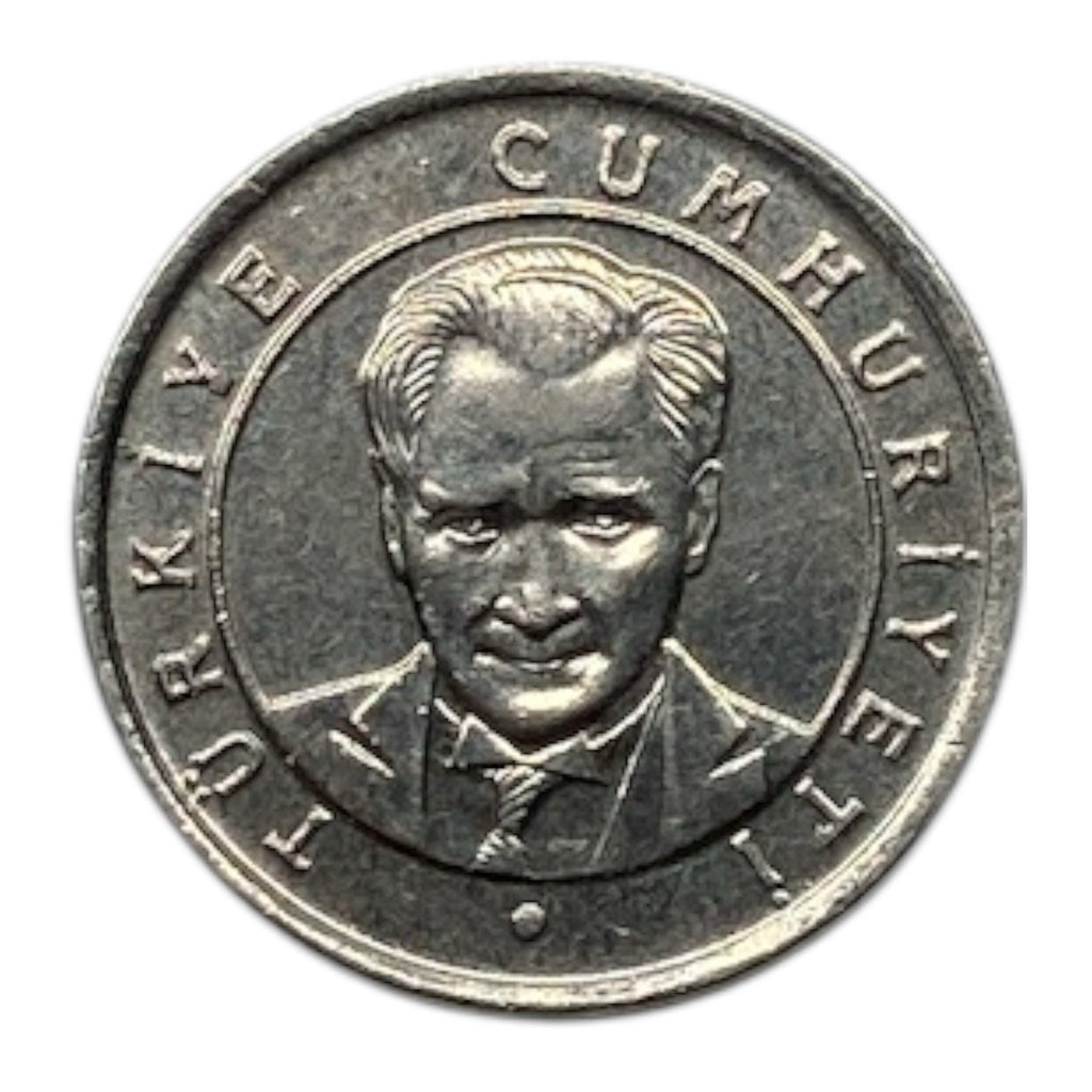 2005 Turkey 25 New Kurus Coin - KM# 1167