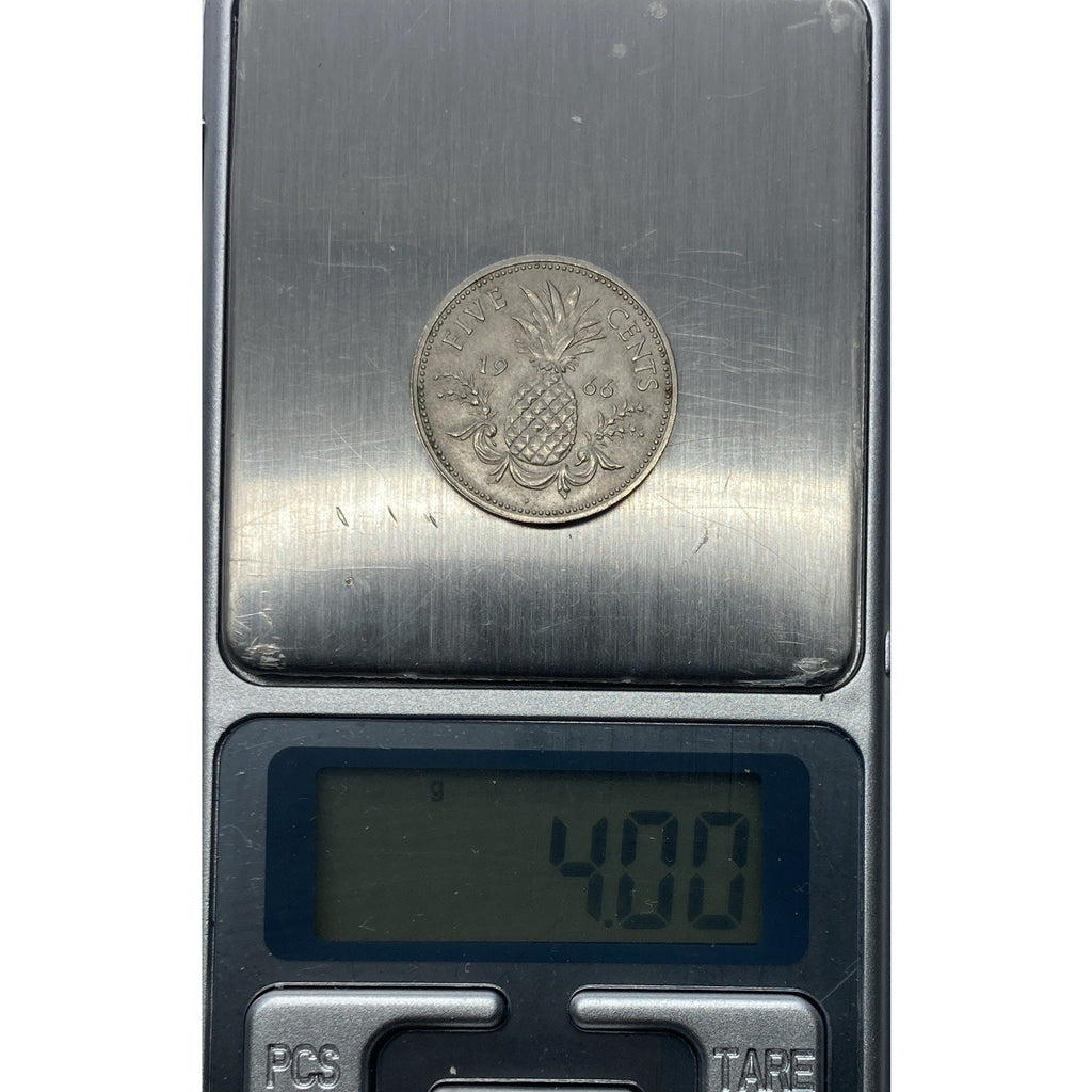1966 Bahamas 5 Cents Coin - KM# 3