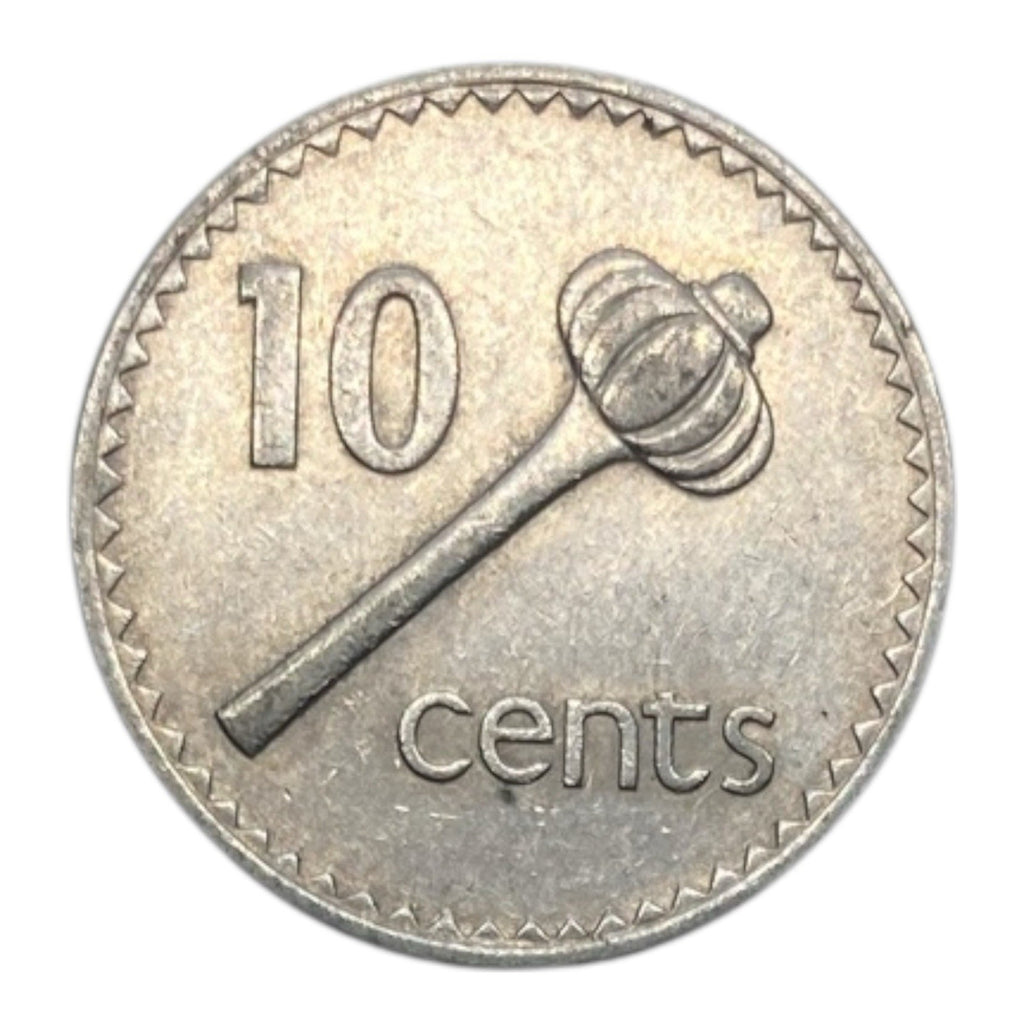 1969 Fiji 10 Cents Coin - KM# 30