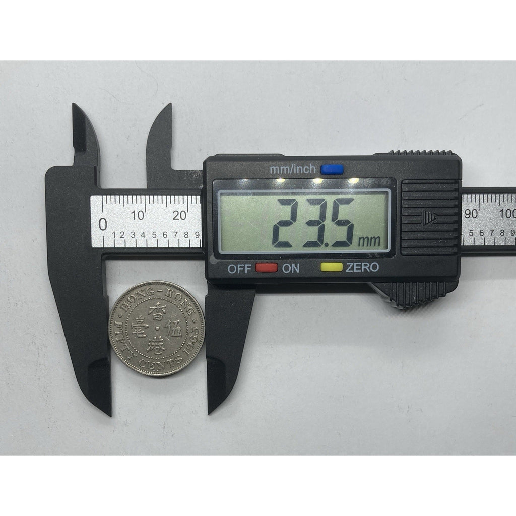 1965 Hong Kong 50 Cents Coin - KM# 30