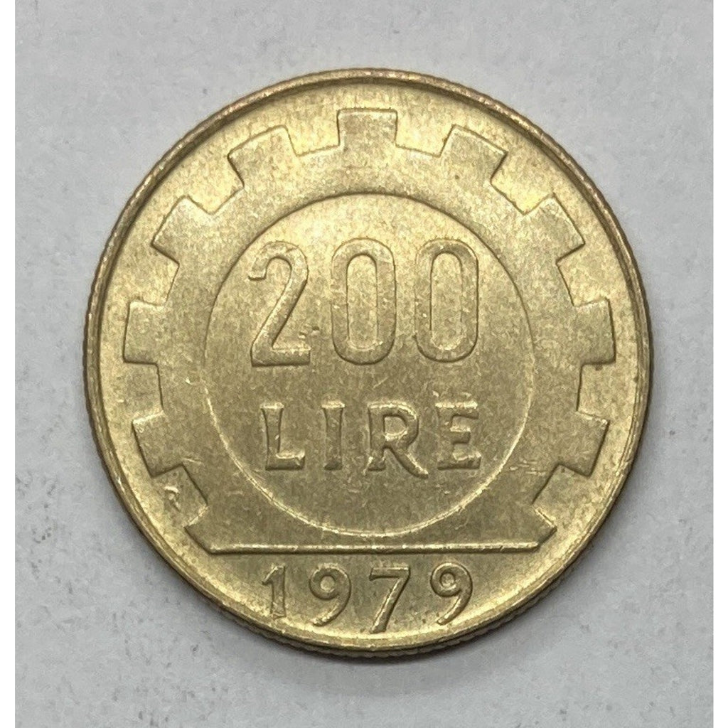 1972 Italy 200 Lire Coin - KM# 105