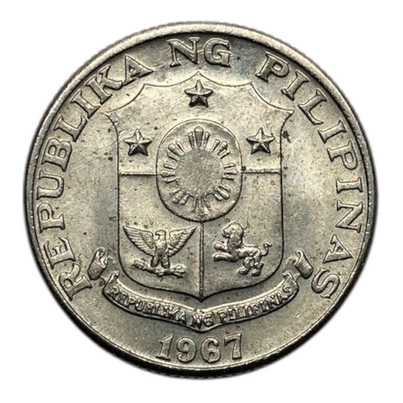 1967 Philippines 25 Sentimos Coin - KM# 199
