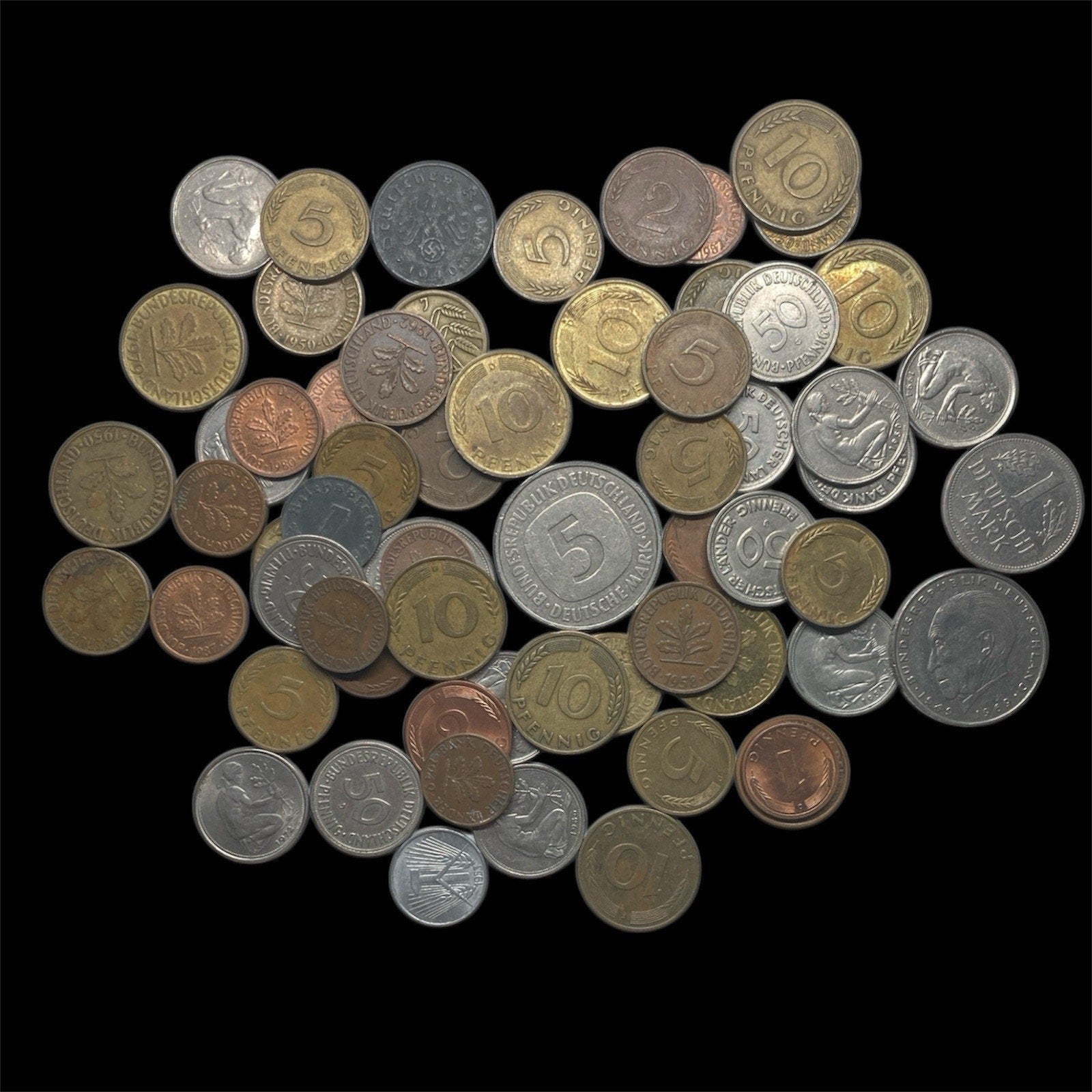 Lot of German Coins – Mixed Years & Denominations