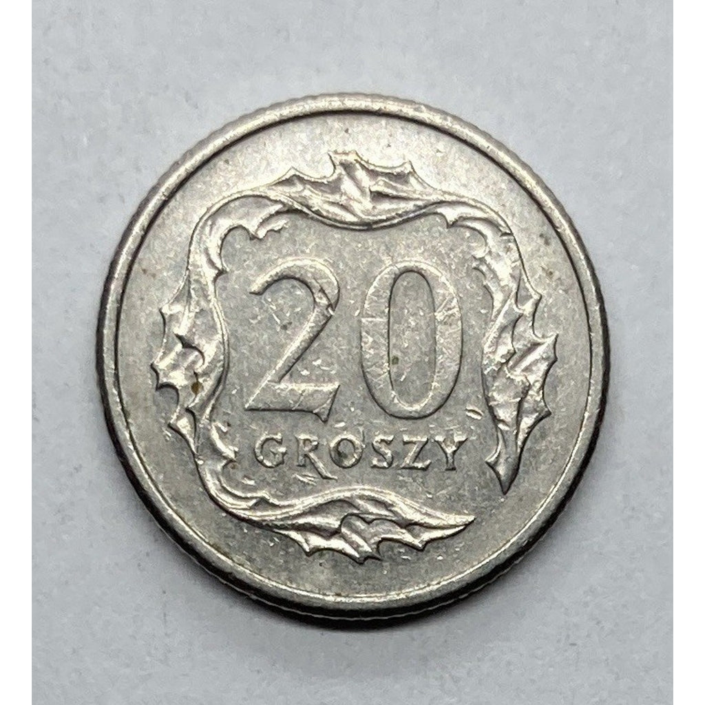 2005 Poland 20 Groszy Coin - Y# 280