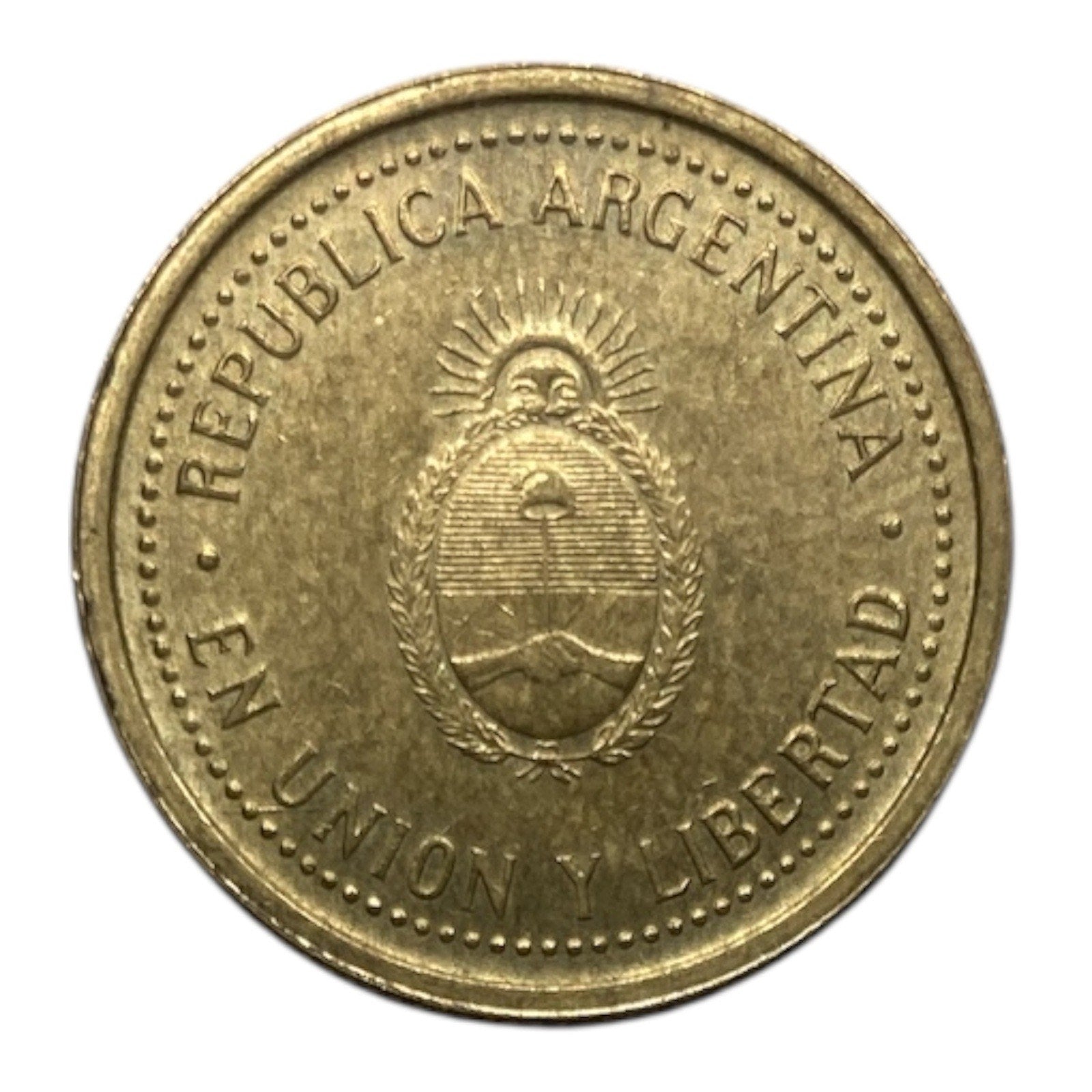2005 Argentina 10 Centavos Coin - KM# 107