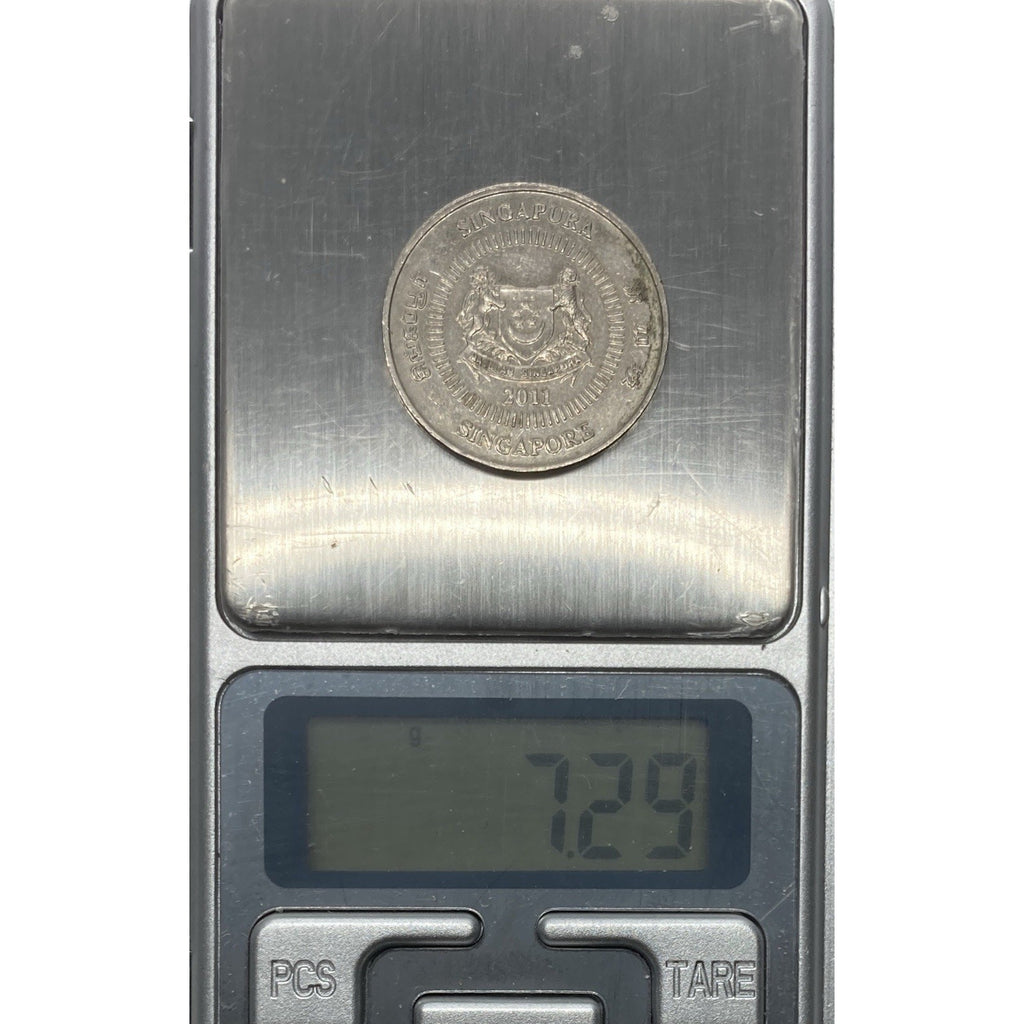 2011 Singapore 50 Cents Coin - KM# 102