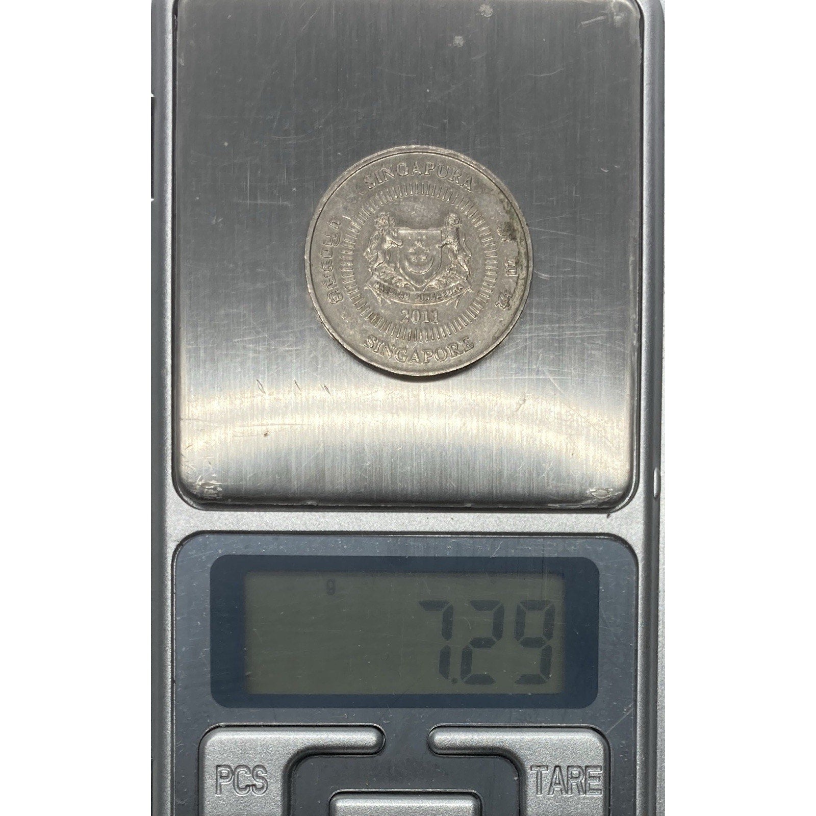 2011 Singapore 50 Cents Coin - KM# 102