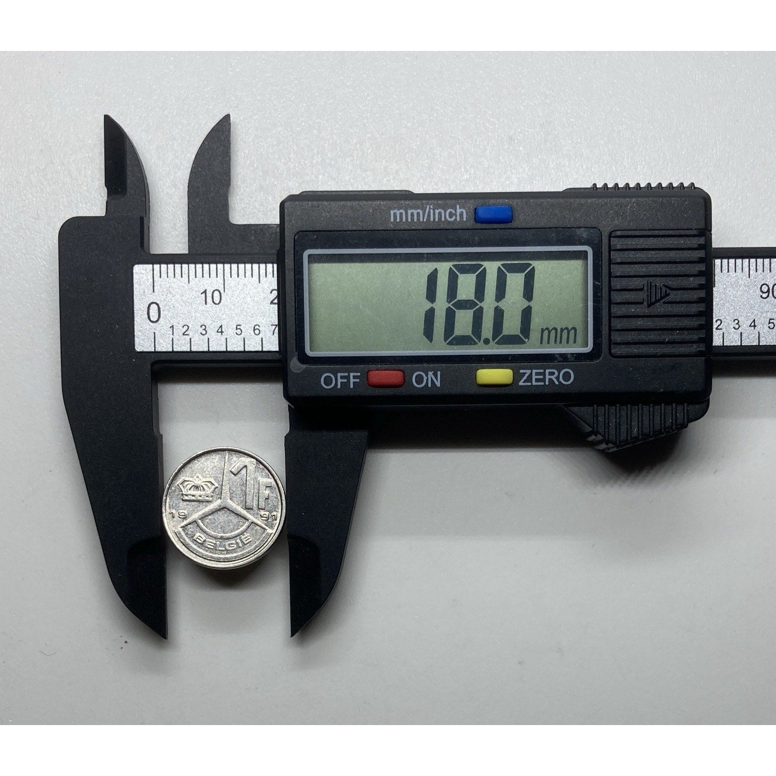 1991 Belgium 1 Franc Coin - KM# 171