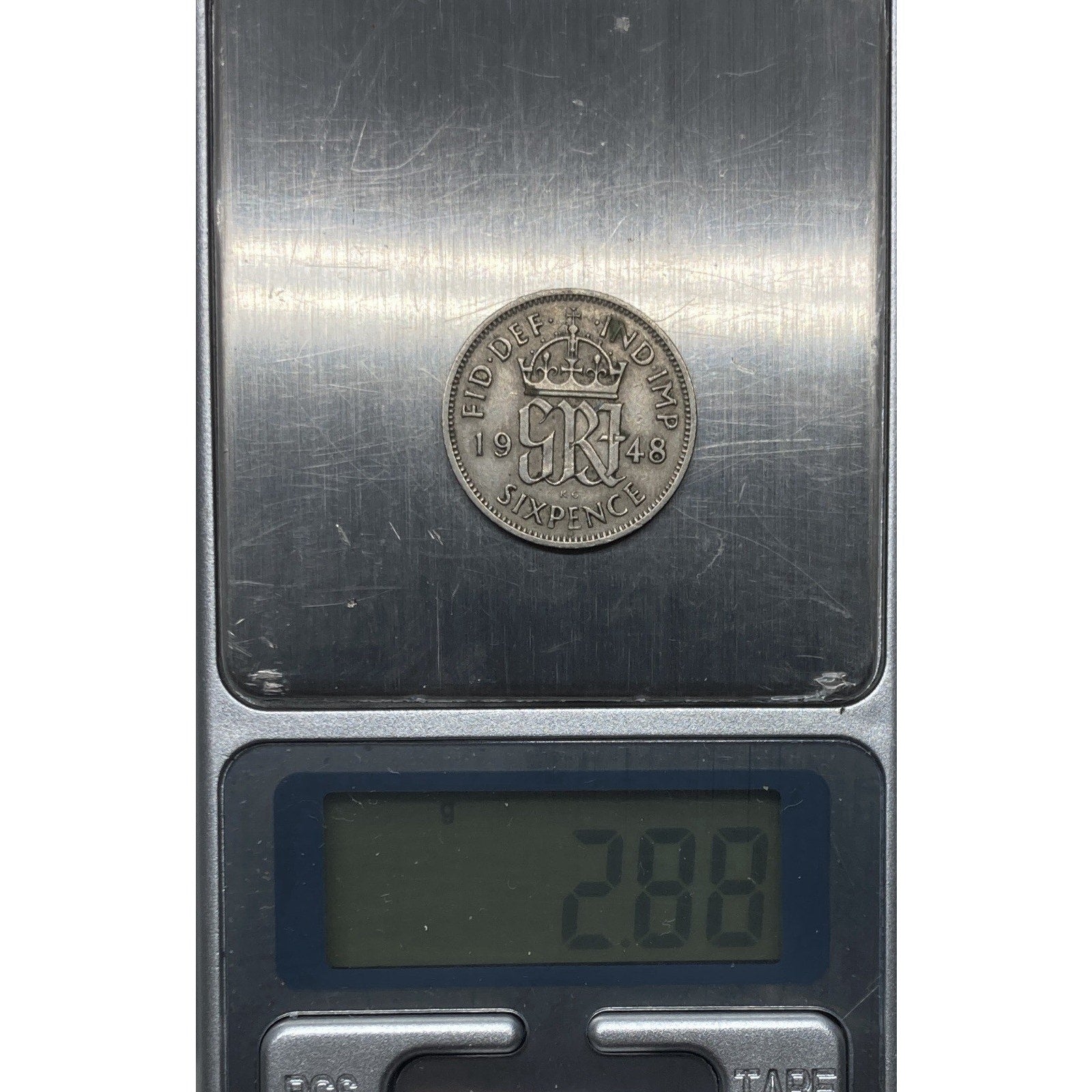 1948 Great Britain 6 Pence Coin - KM# 862