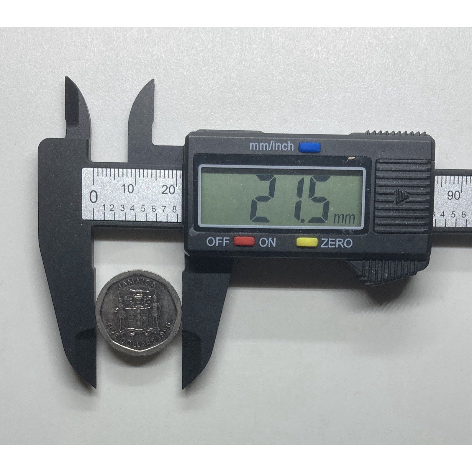 1996 Jamaica 5 Dollars Coin - KM# 163