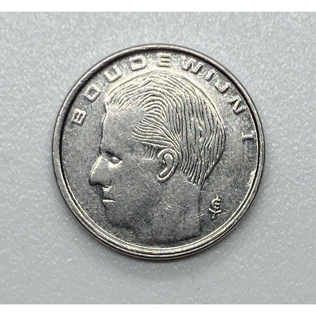 1991 Belgium 1 Franc Coin - KM# 171