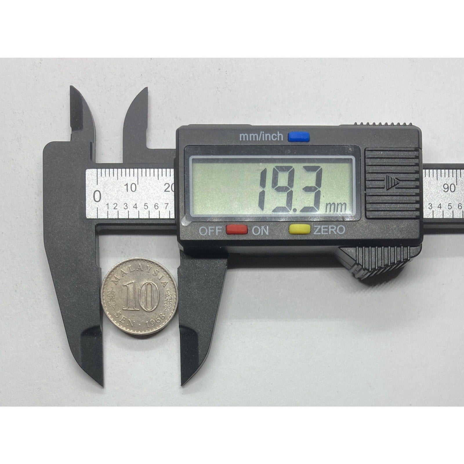 1968 Malaysia 10 Sen Coin - KM# 3