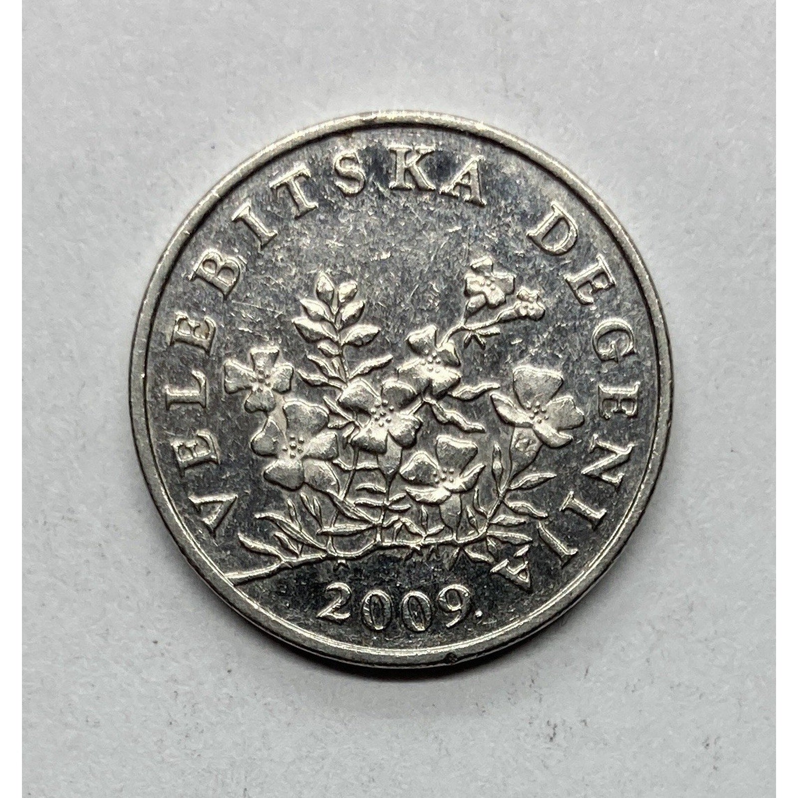 2009 Croatia 50 Lipa Coin - KM# 8