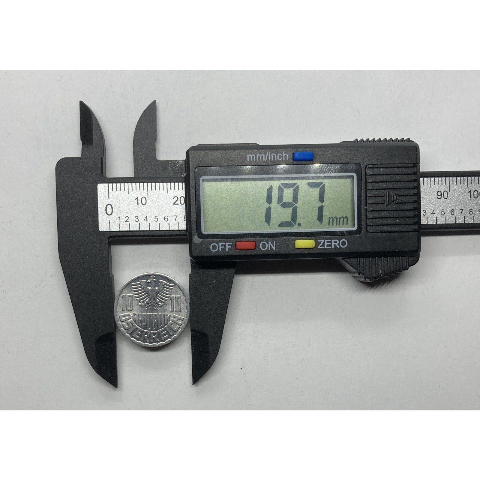 1973 Austria 10 Groschen Coin - KM# 2878