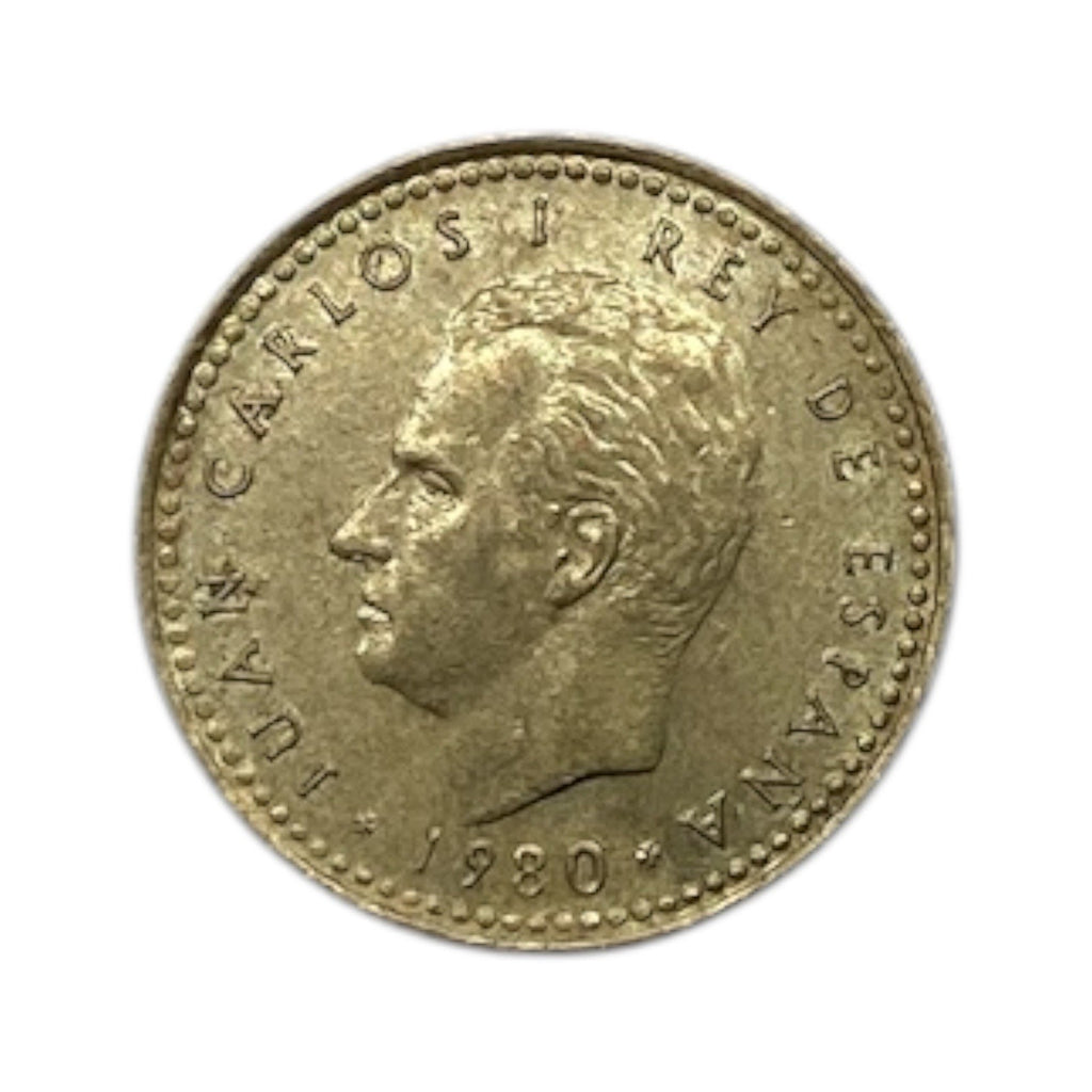 1980 Spain 1 Peseta Coin - KM# 816