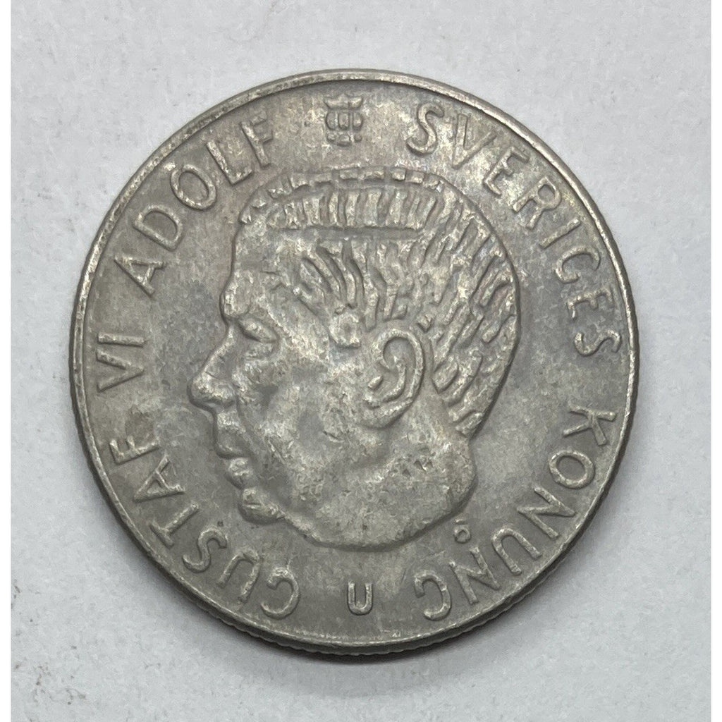 1973 Sweden 1 Krona Coin - KM# 826a