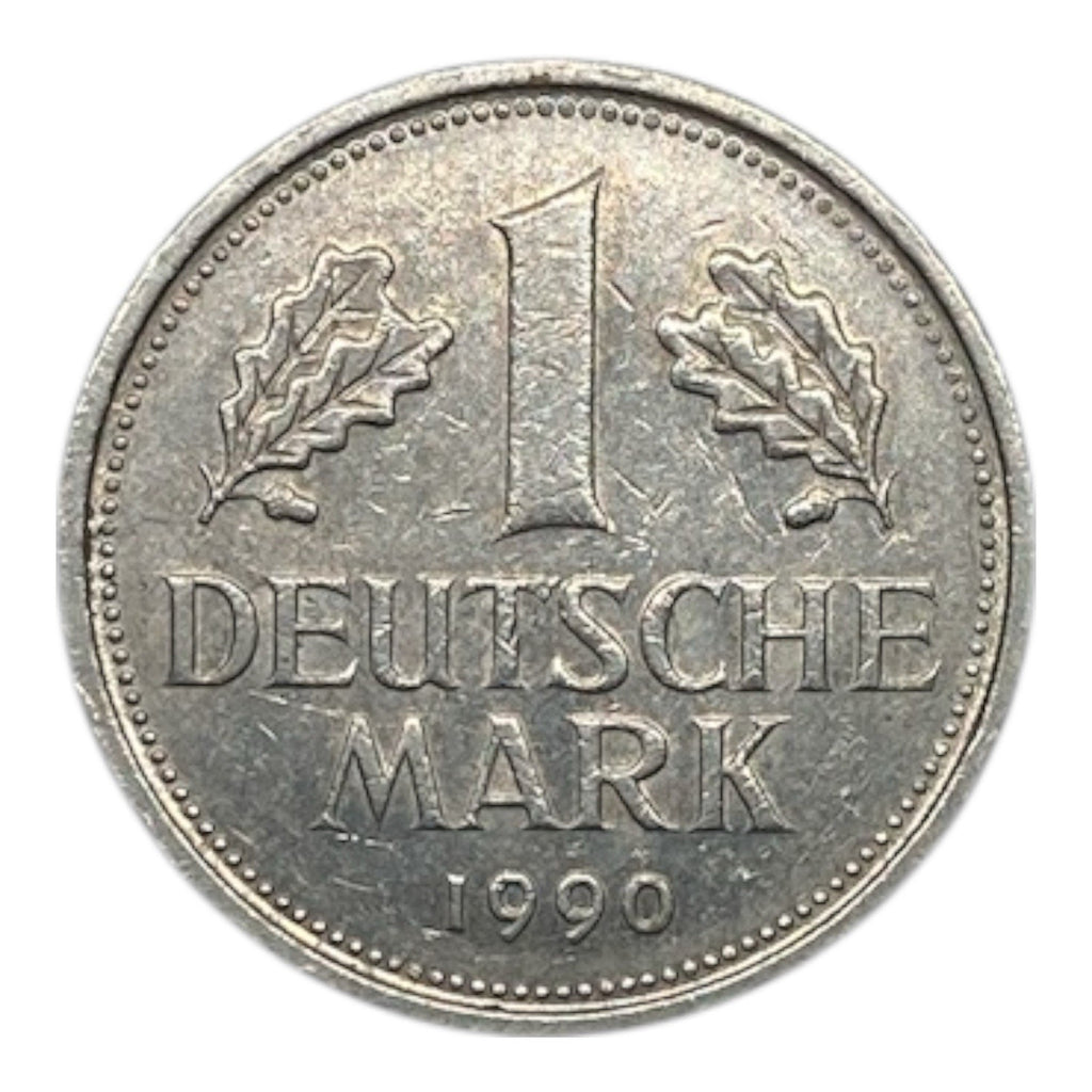 1990 Germany 1 Deutsche Mark Coin - KM# 110