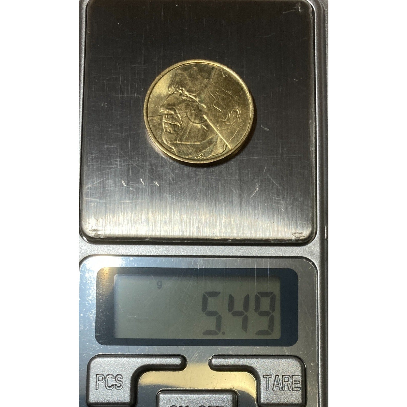 1986 Belgium 5 Francs Coin - KM# 163