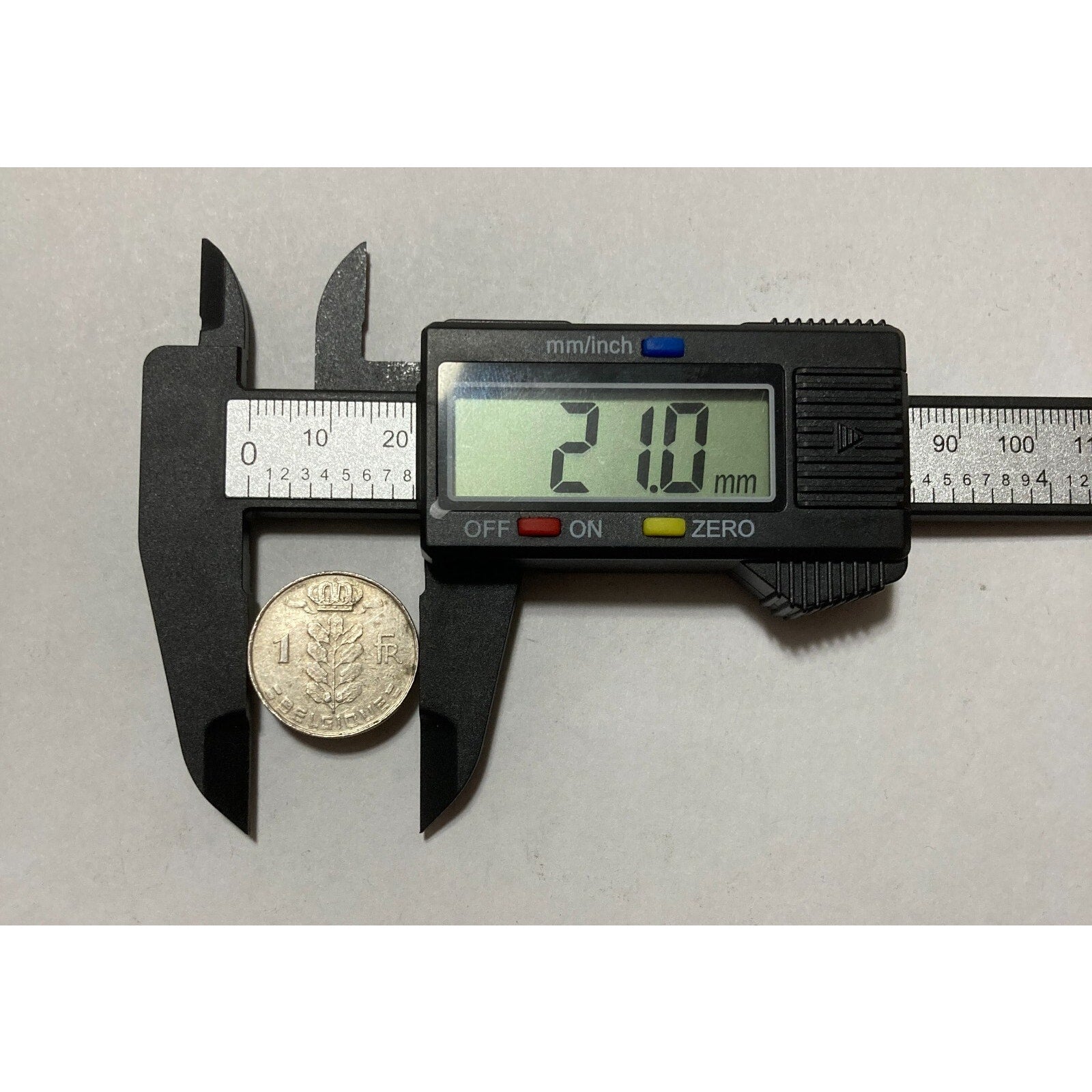 Belgian Money, 1972 Belgium 1 Franc Coin, French text