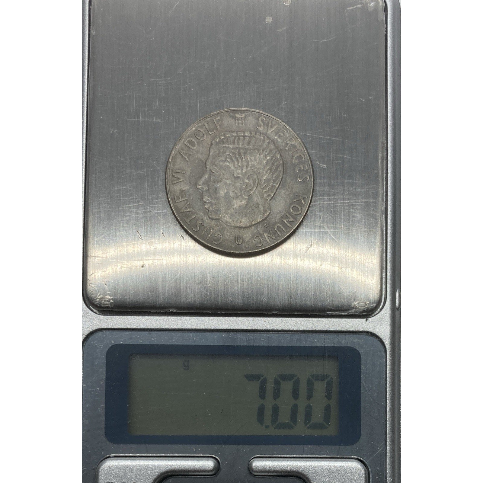 1973 Sweden 1 Krona Coin - KM# 826a