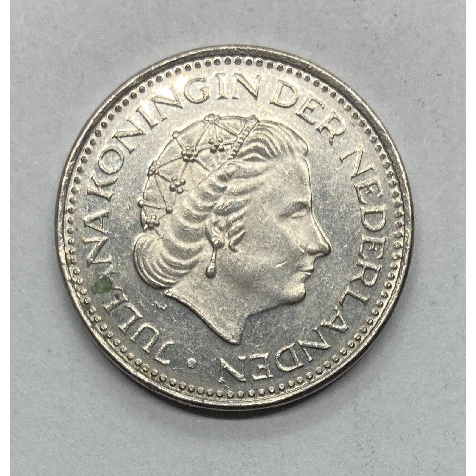 1979 Netherlands Dutch 1 Gulden Coin - KM# 184a