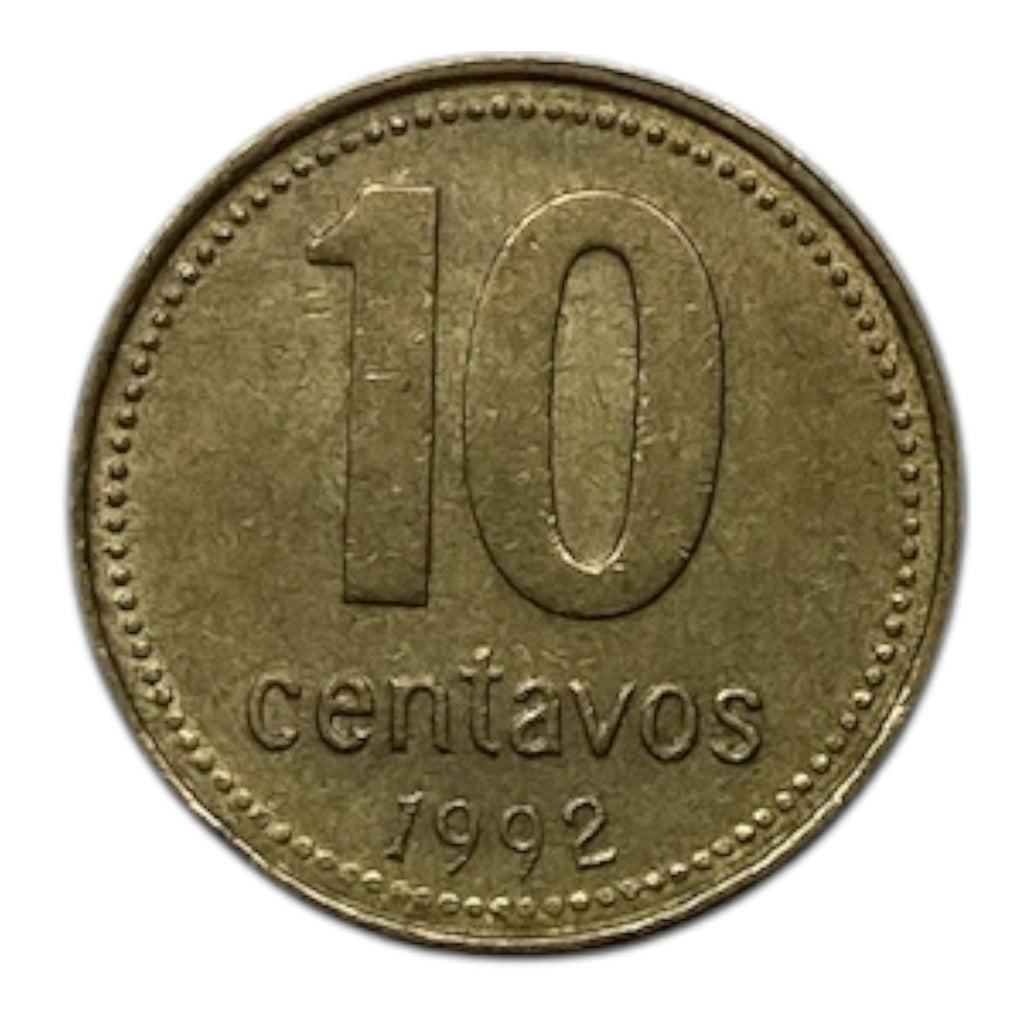 1992 Argentina 10 Centavos Coin - KM# 107