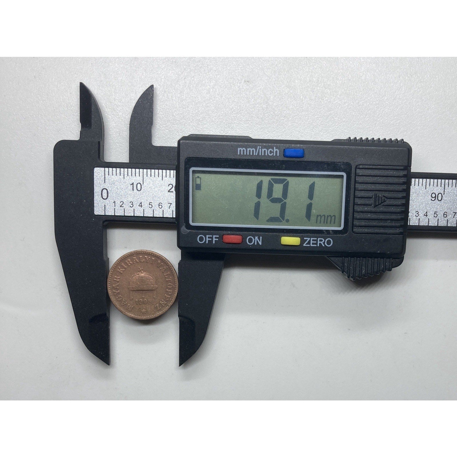 1908 Hungary 2 Fillér Coin - KM# 481