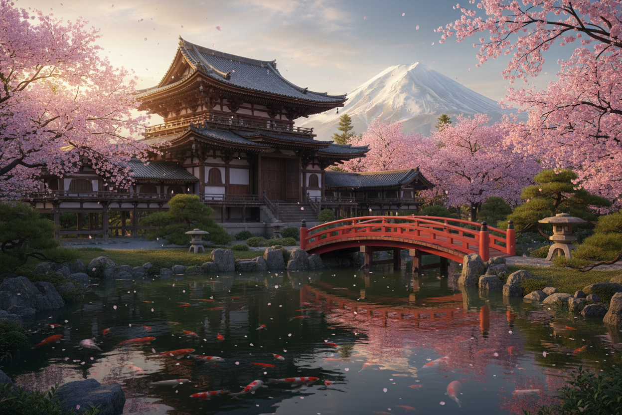 japanese scenery please